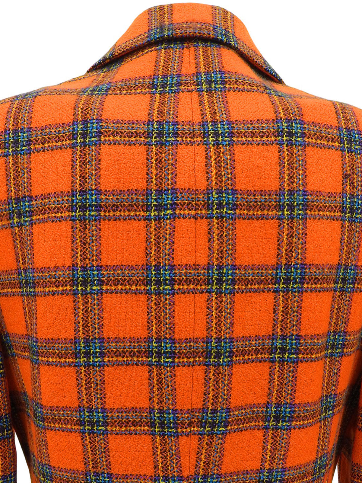 Check Pattern Jacket #40 Orange/Multi