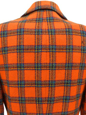 Check Pattern Jacket Orange/Multi