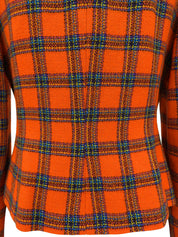 Check Pattern Jacket #40 Orange/Multi