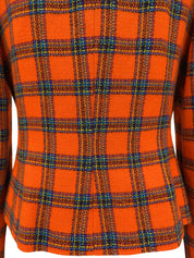Check Pattern Jacket Orange/Multi