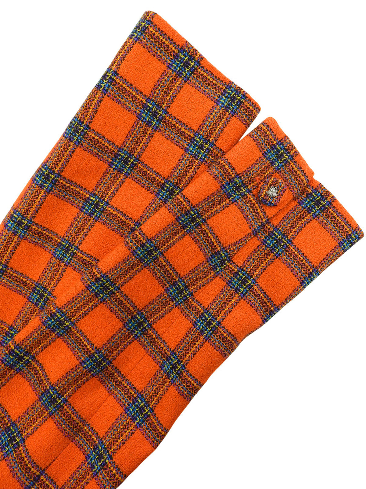 Check Pattern Jacket Orange/Multi