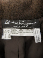 Mohair Jacket #40 Brown