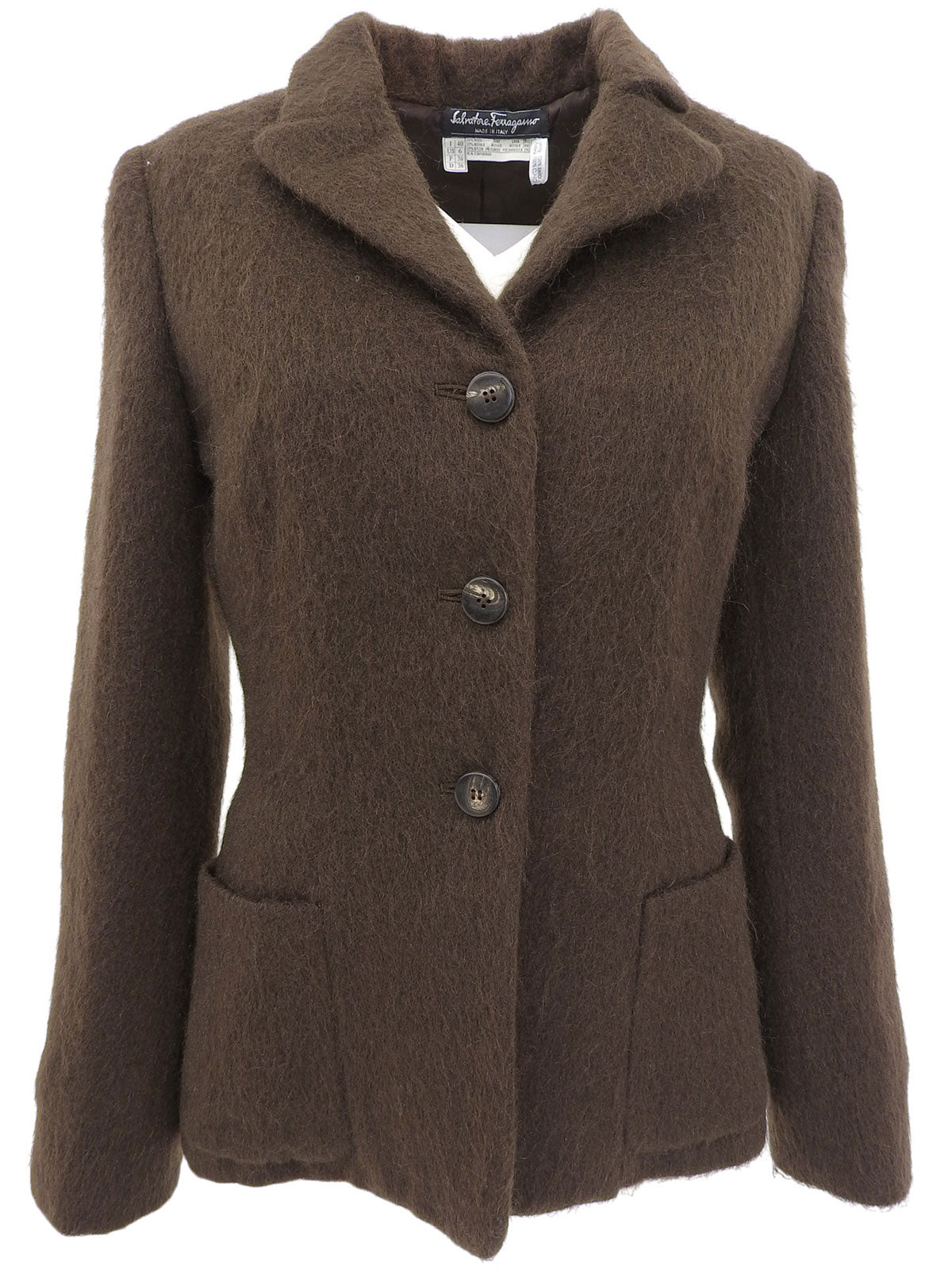 Mohair Jacket #40 Brown