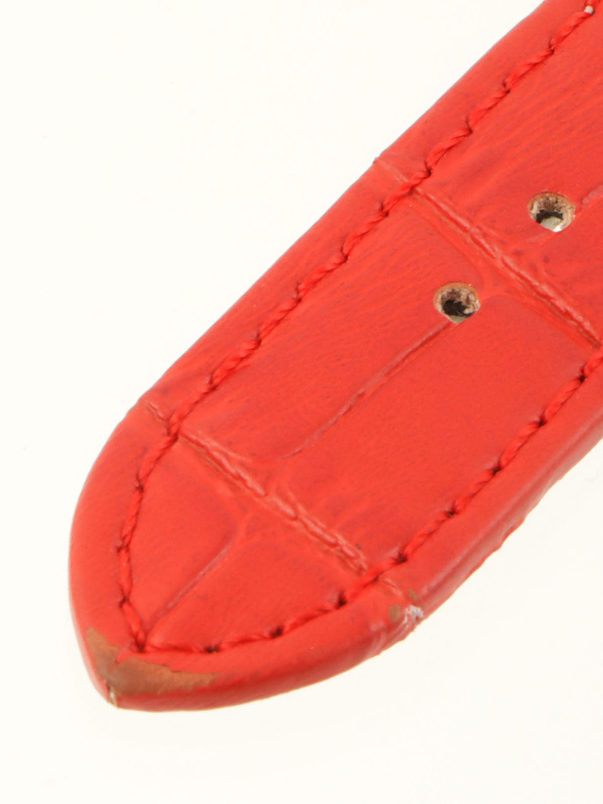 Shelly 圆形 Logo 表盘腕表 红色/金色