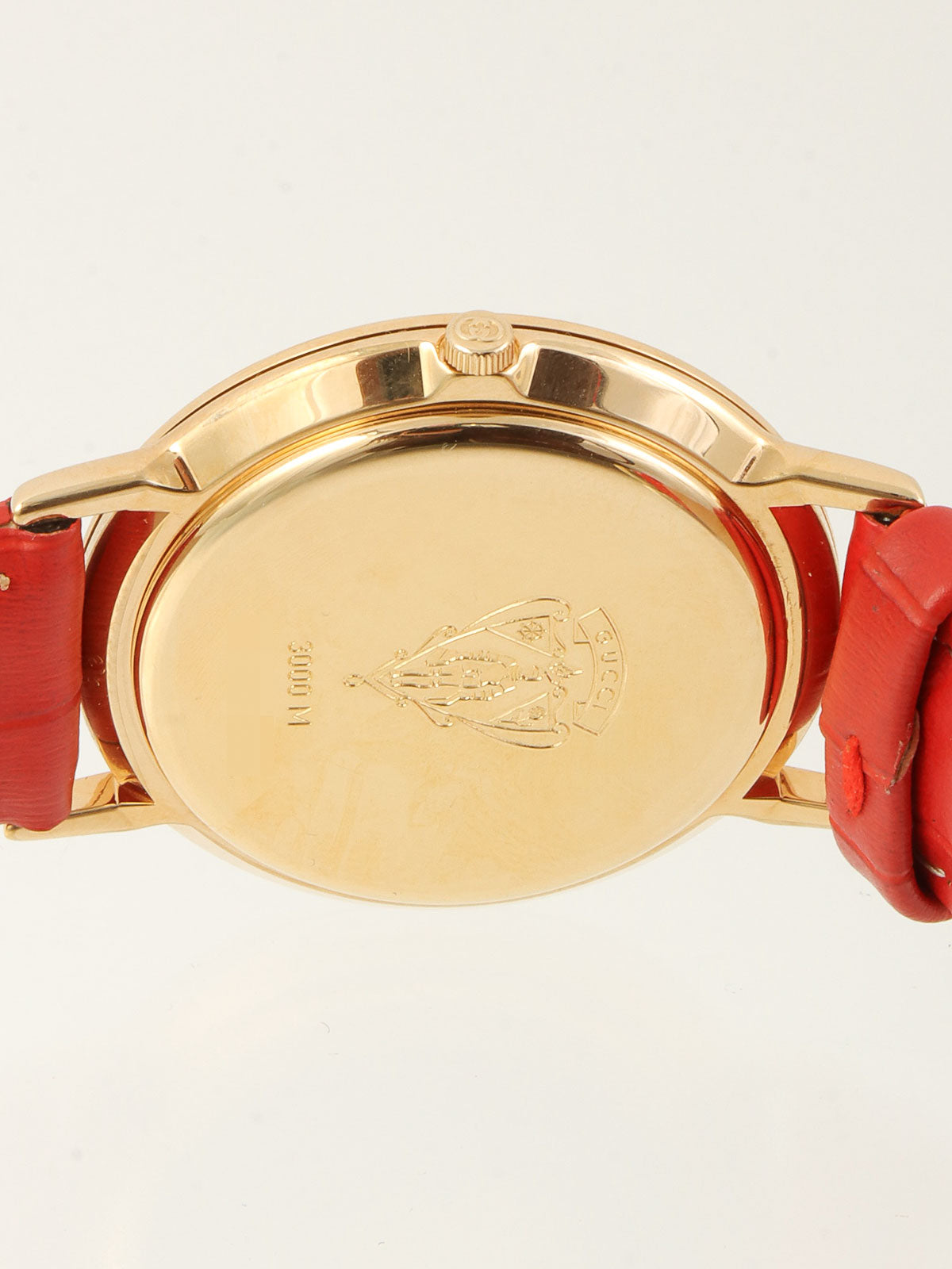 Shelly 圆形 Logo 表盘腕表 红色/金色