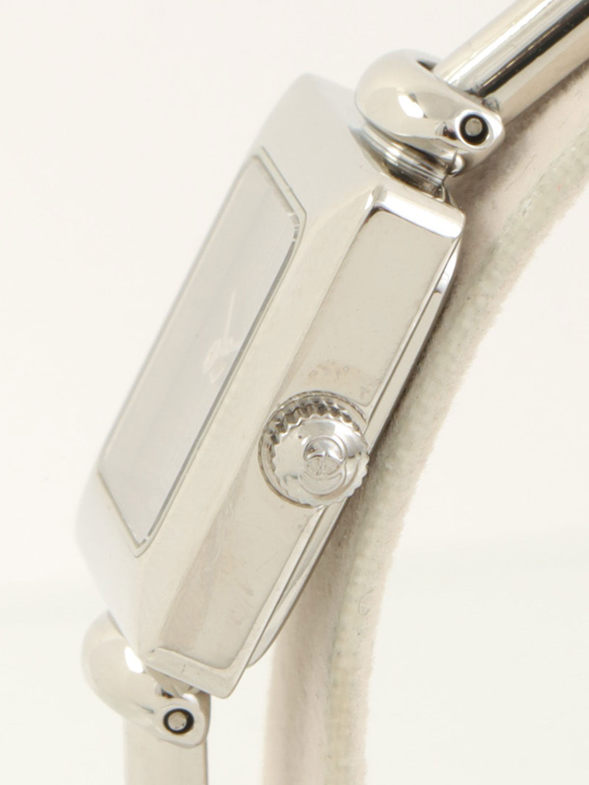 スクエアロゴフェイスウォッチ シルバー