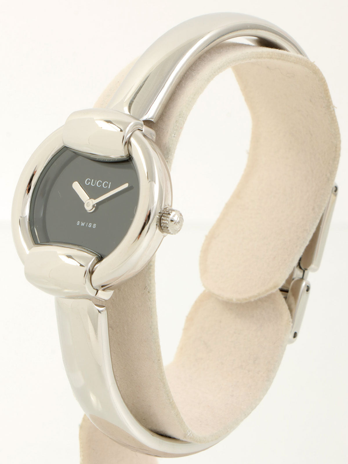 ラウンドロゴフェイスウォッチ シルバー