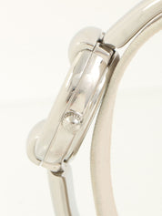 ラウンドロゴフェイスウォッチ シルバー