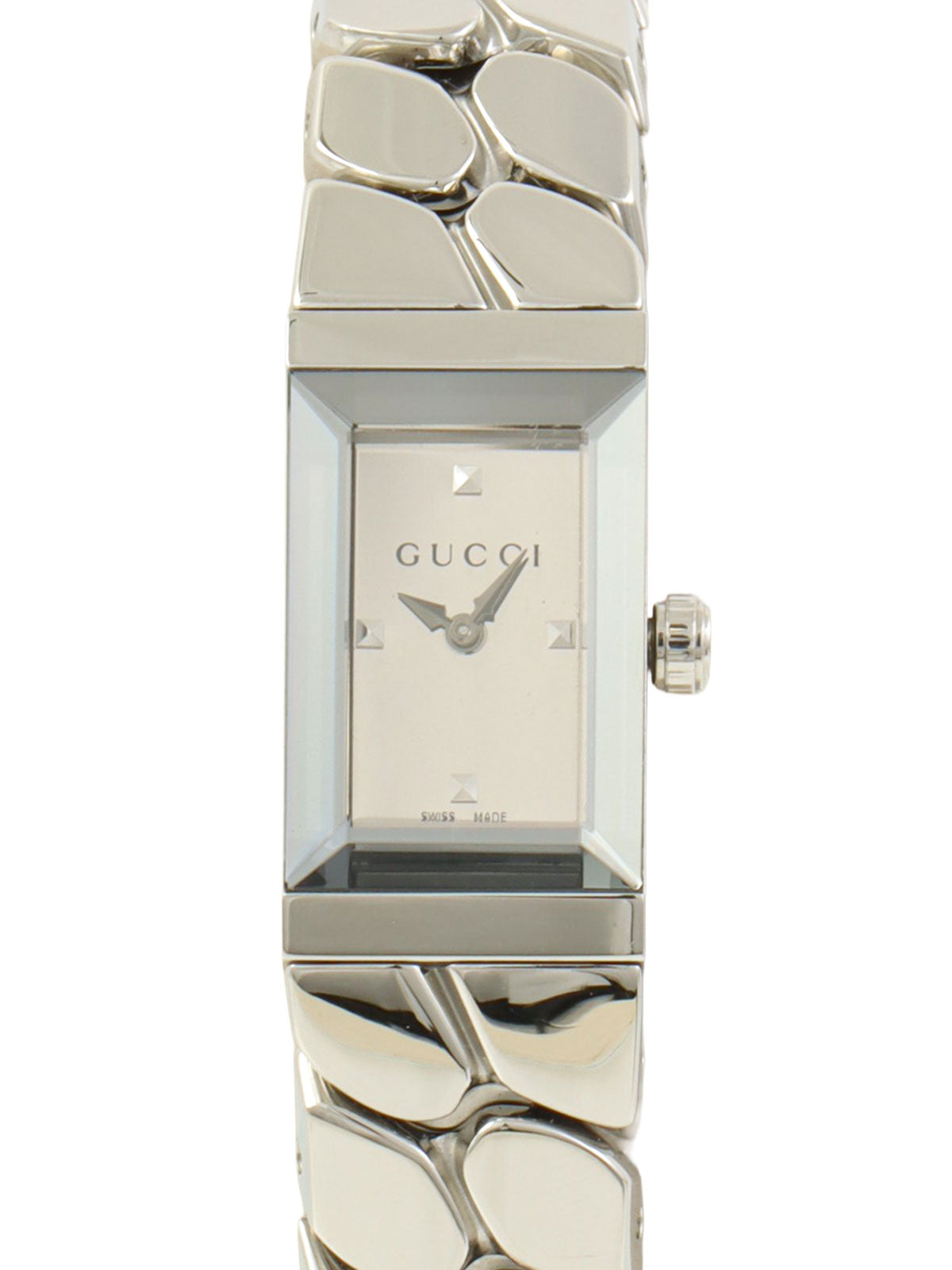 G Frame Logo 表盘银色腕表