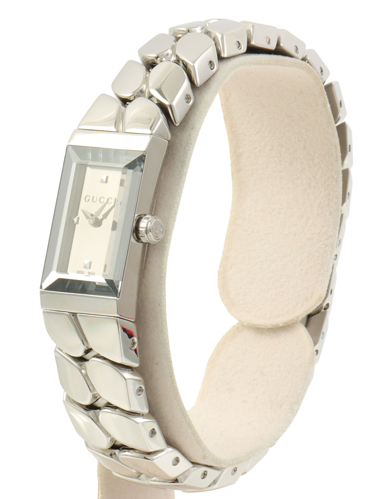 G Frame Logo 表盘银色腕表