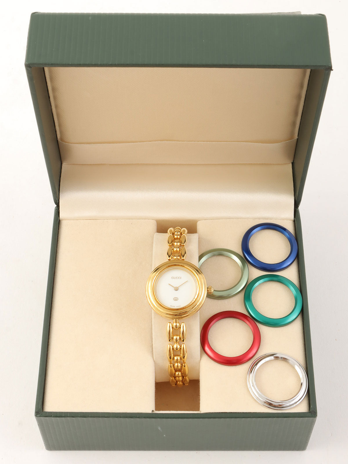 メタリックチェンジベゼルウォッチ 6カラー/ゴールド