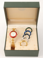 メタリックチェンジベゼルウォッチ 6カラー/ゴールド