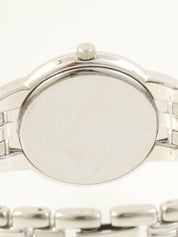 ラウンドロゴフェイスウォッチ シルバー/ブラック