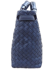 Intrecciato Kaleidoscope Handbag in Blue