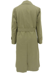 Nova Check Lining Trench Coat Khaki