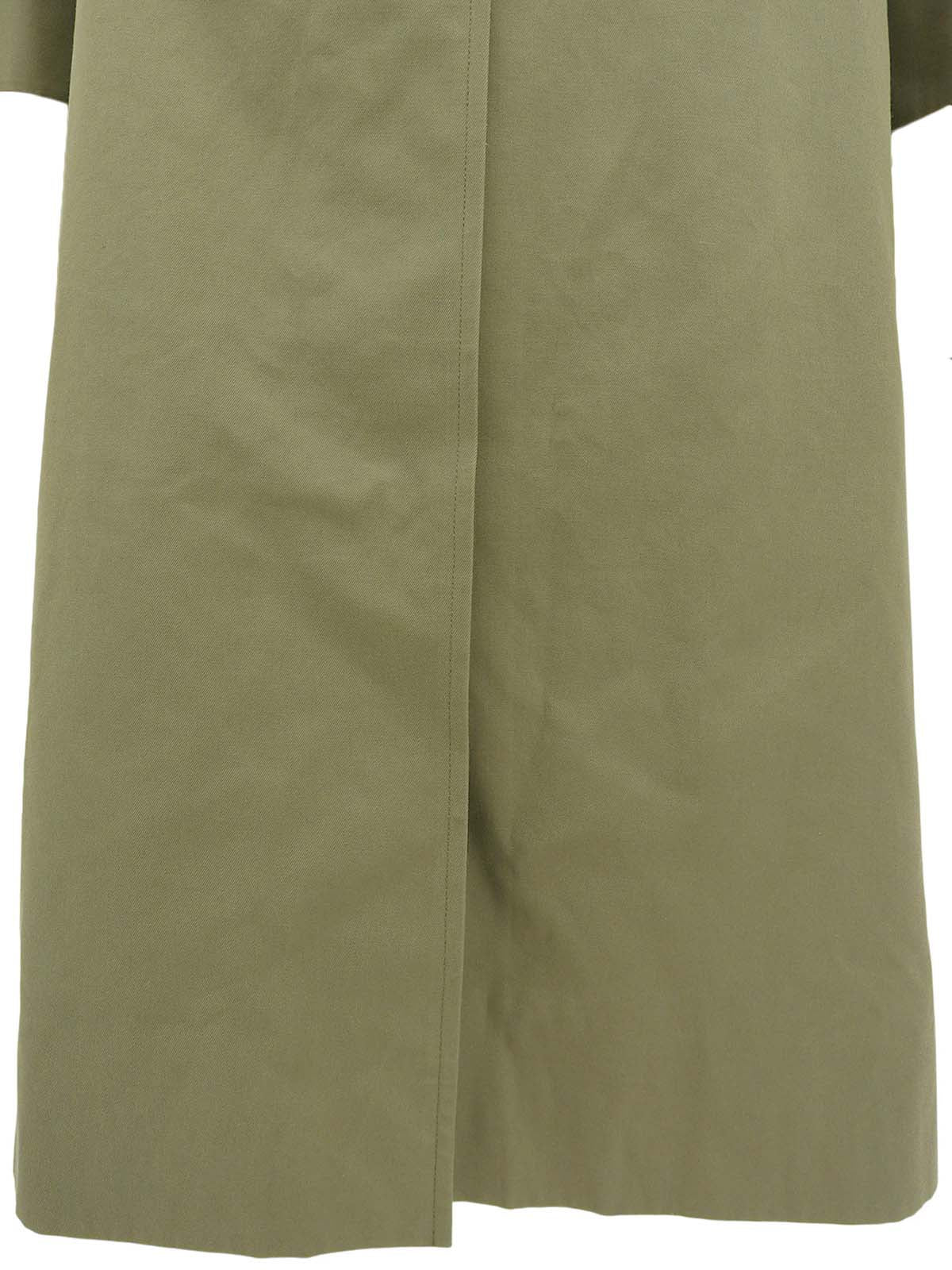 Nova Check Lining Trench Coat Khaki
