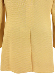 Macadam Button Jacket #40 Yellow