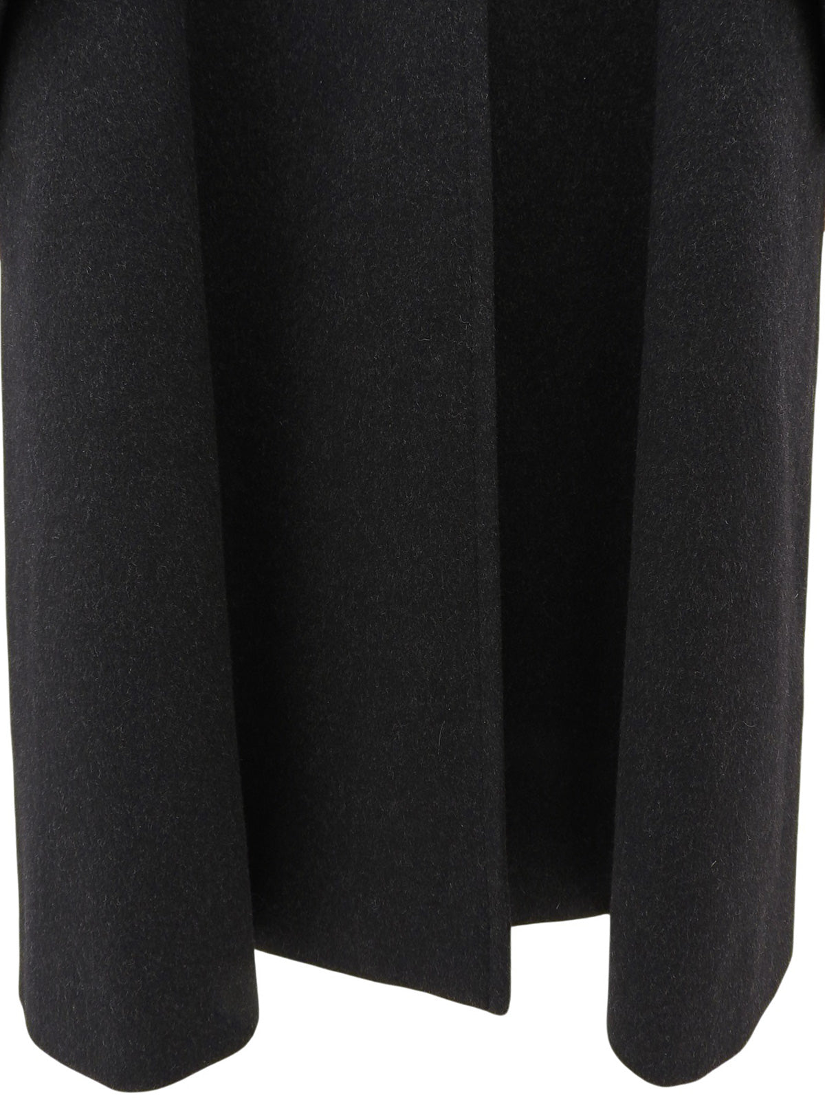 2005年製 CCマークボタンロングコート #42 チャコールグレー