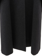 2005年製 CCマークボタンロングコート #42 チャコールグレー