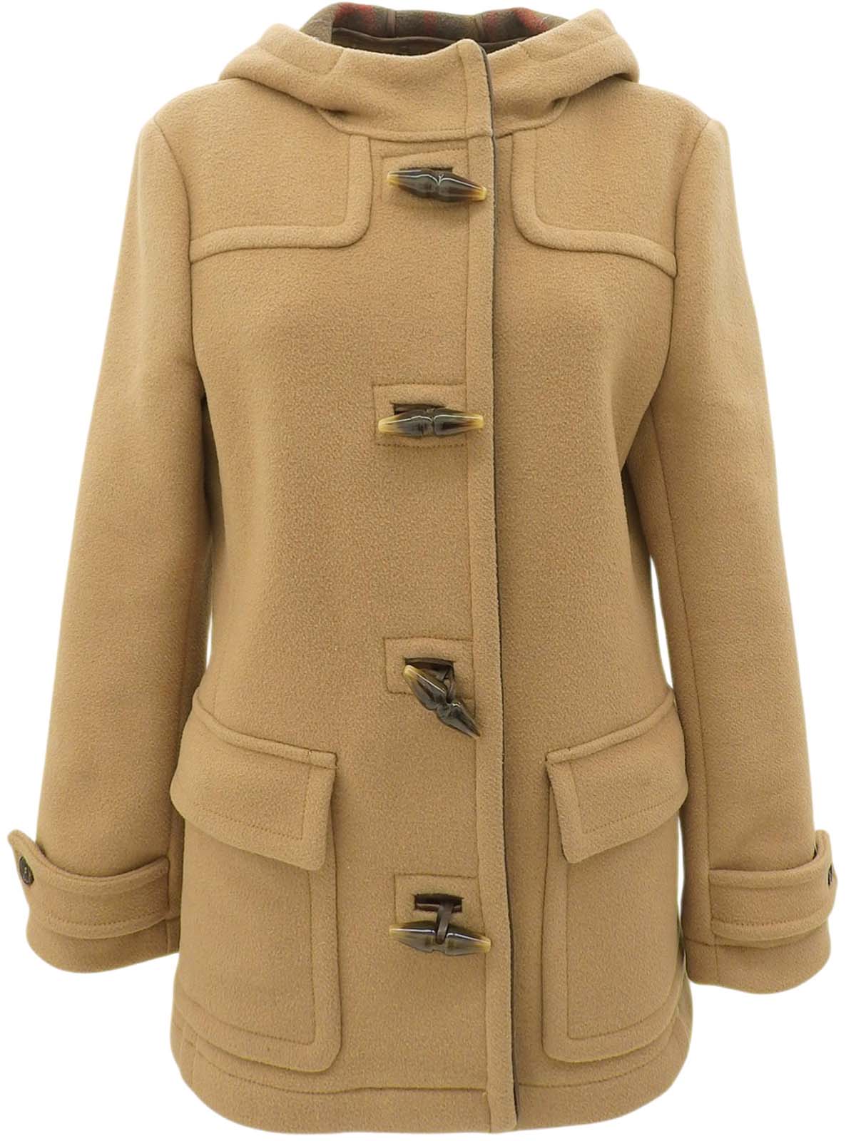 ウールダッフルコート ベージュ #38