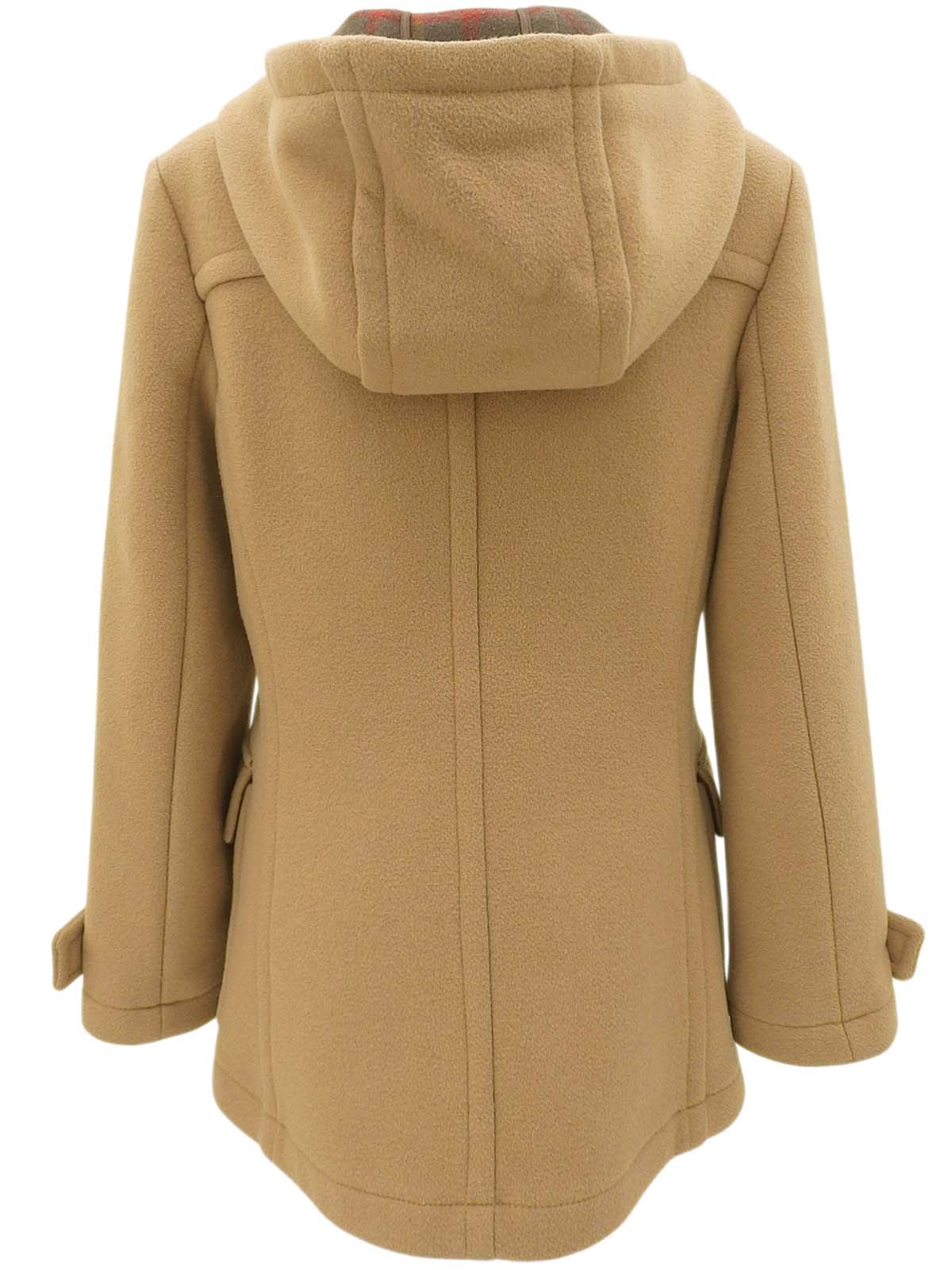 ウールダッフルコート ベージュ #38