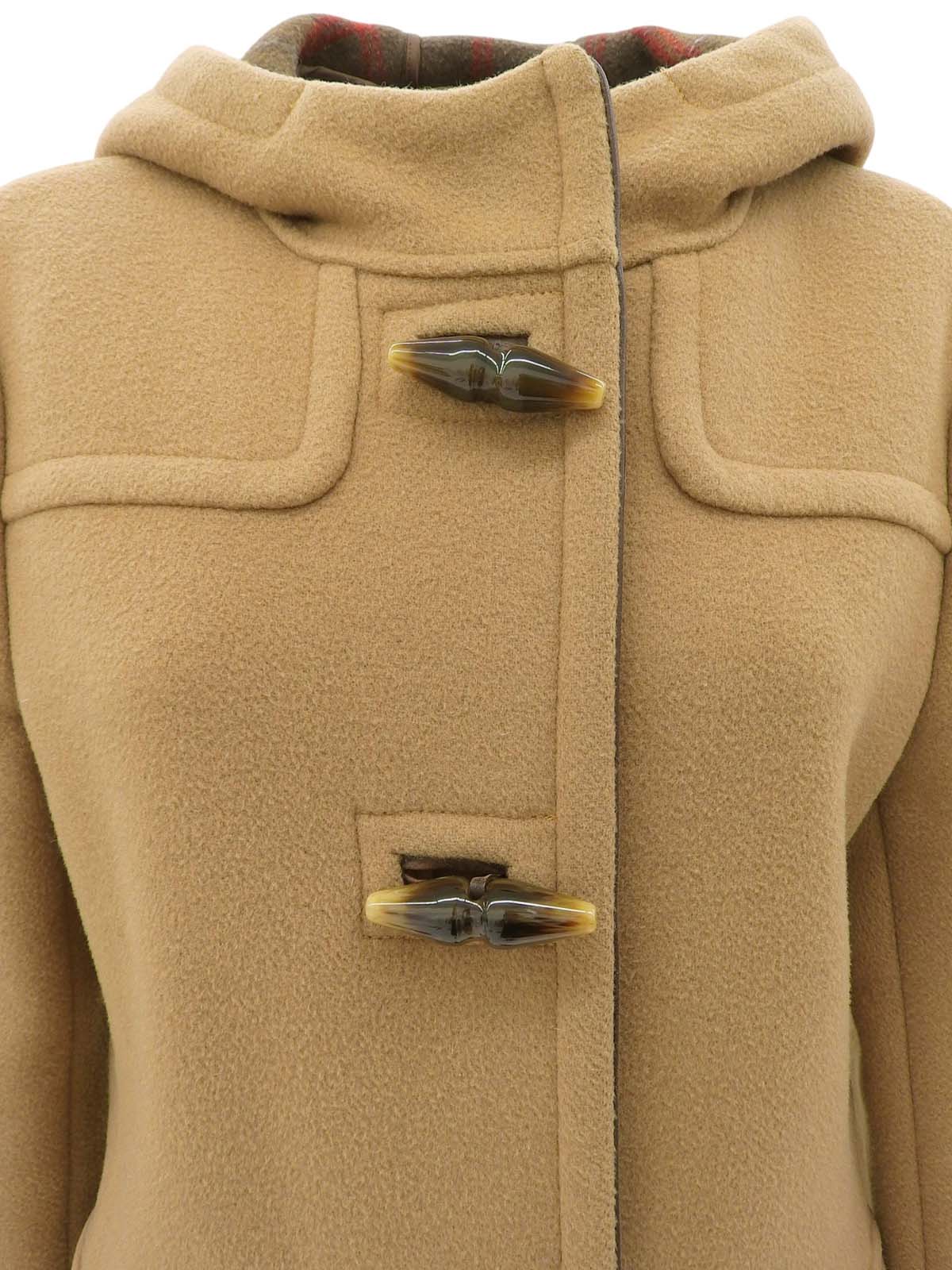 ウールダッフルコート ベージュ #38