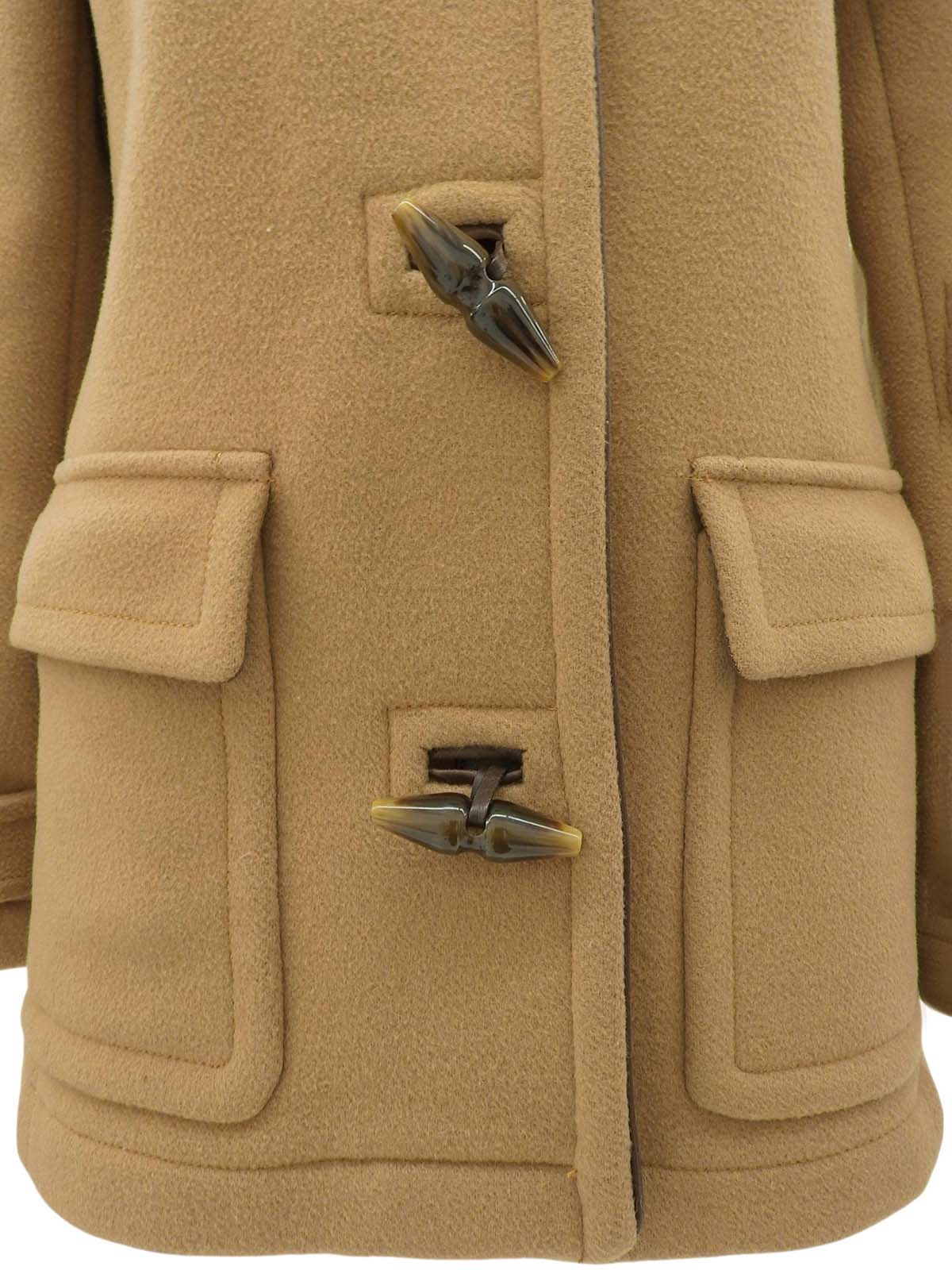 ウールダッフルコート ベージュ #38