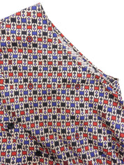 Monogram Pattern Sleeveless Shirt, Multi