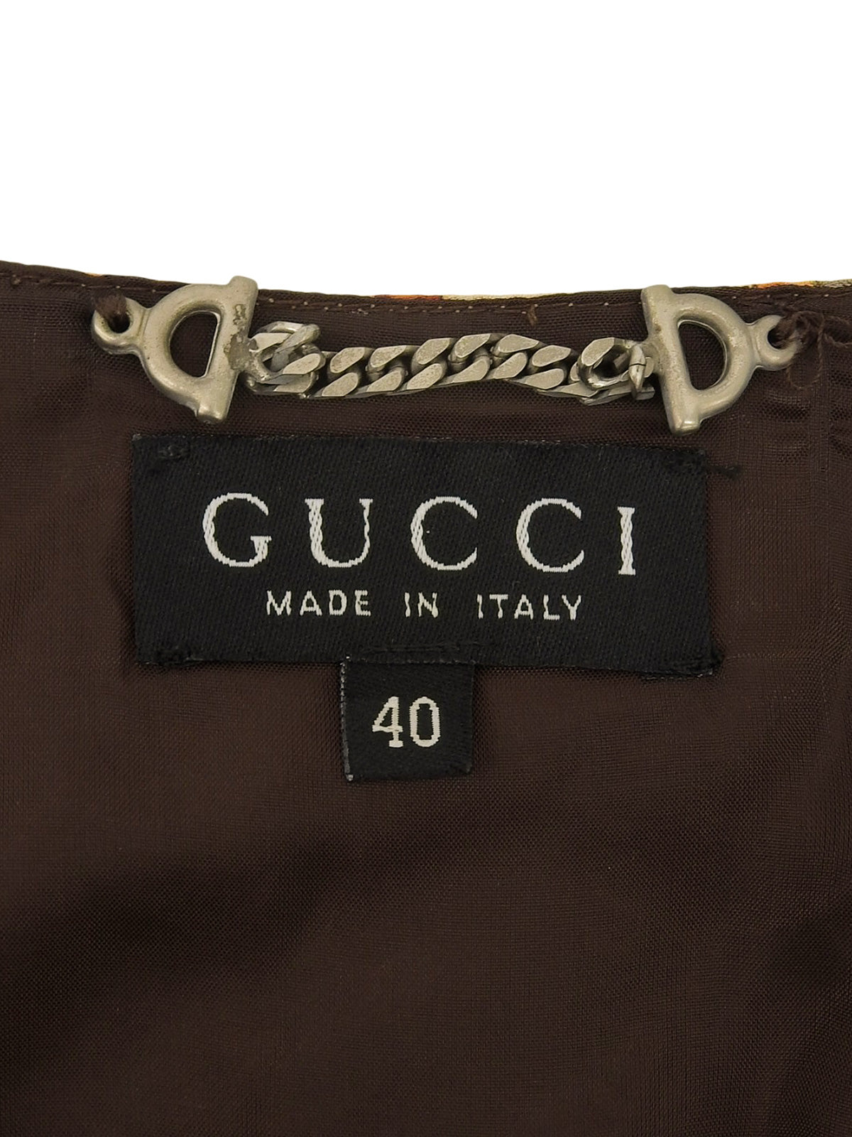 Logo Button Suede Leather Combination Vest Brown/Other