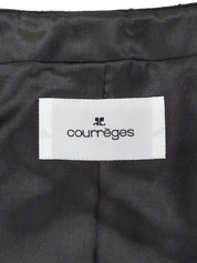 灰色/黑色粗花呢绗缝组合套装