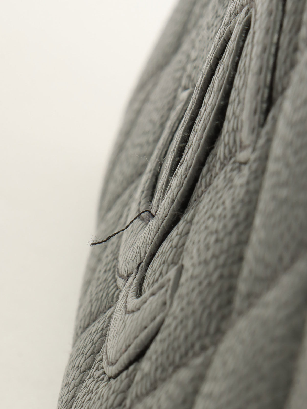 2000年頃製 キャビアスキンCCマークステッチトートバッグ ブラック