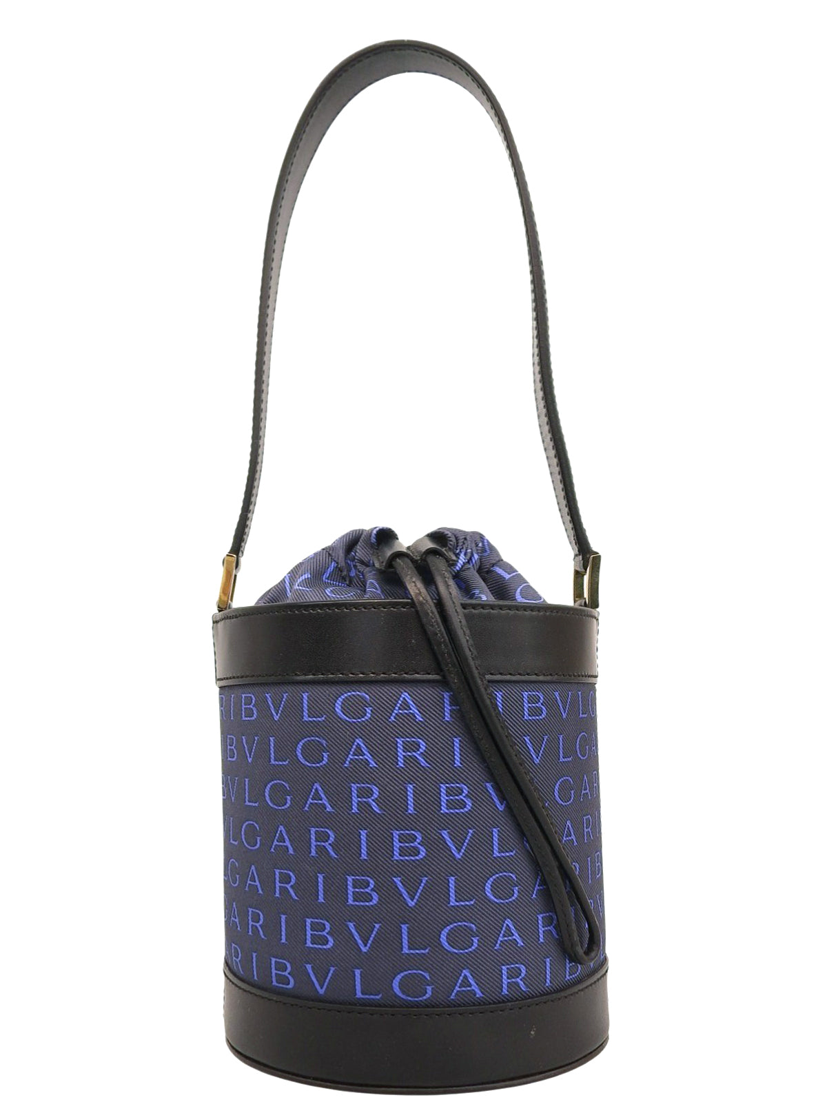 Logomania B.zero1 手提包 海军蓝/黑色