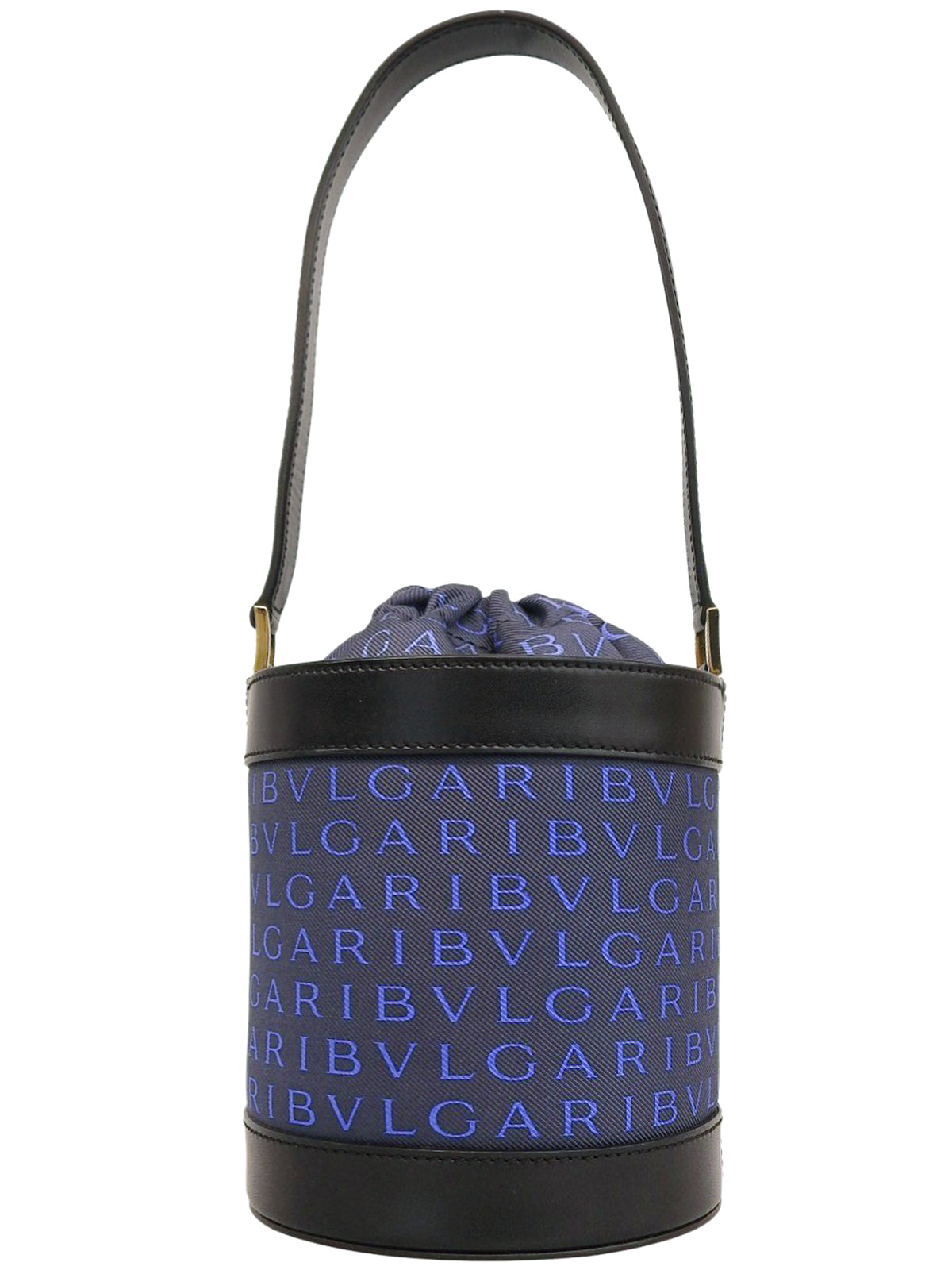 Logomania B.zero1 手提包 海军蓝/黑色