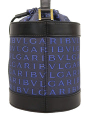 Logomania B.zero1 手提包 海军蓝/黑色