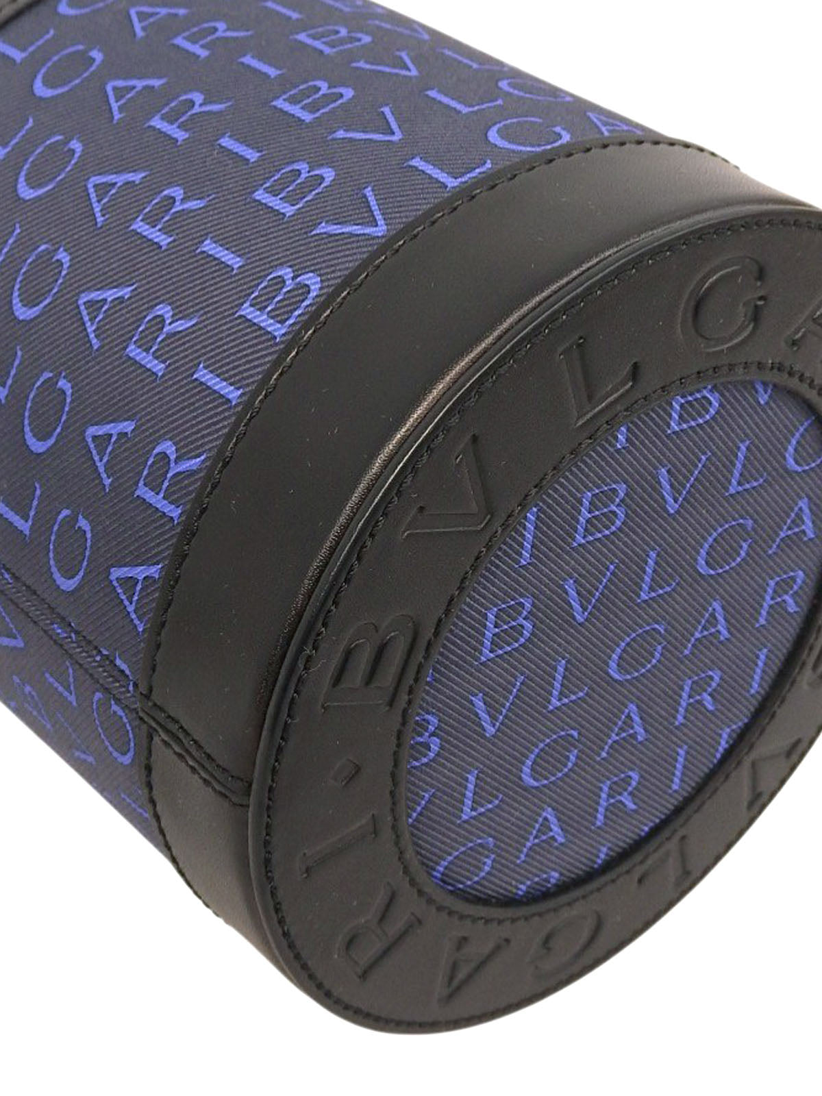 Logomania B.zero1 手提包 海军蓝/黑色