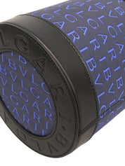 Logomania B.zero1 手提包 海军蓝/黑色