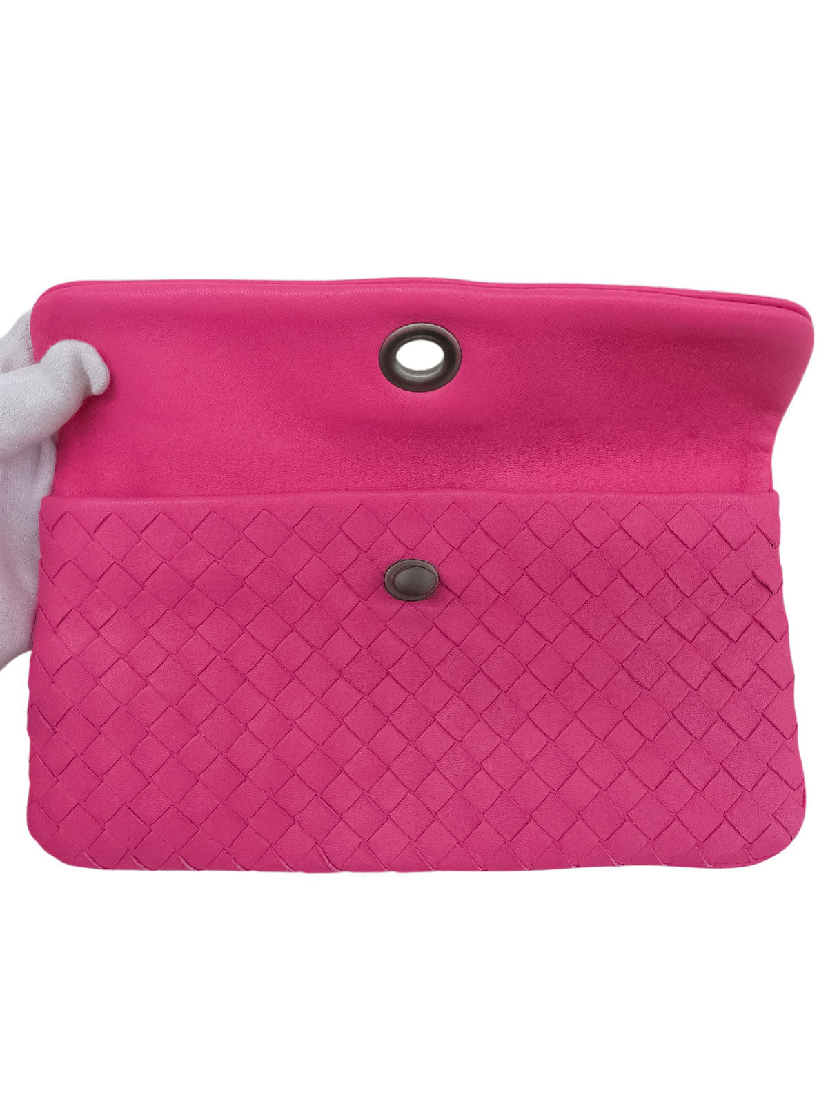 イントレチャートショルダーバッグ ピンク