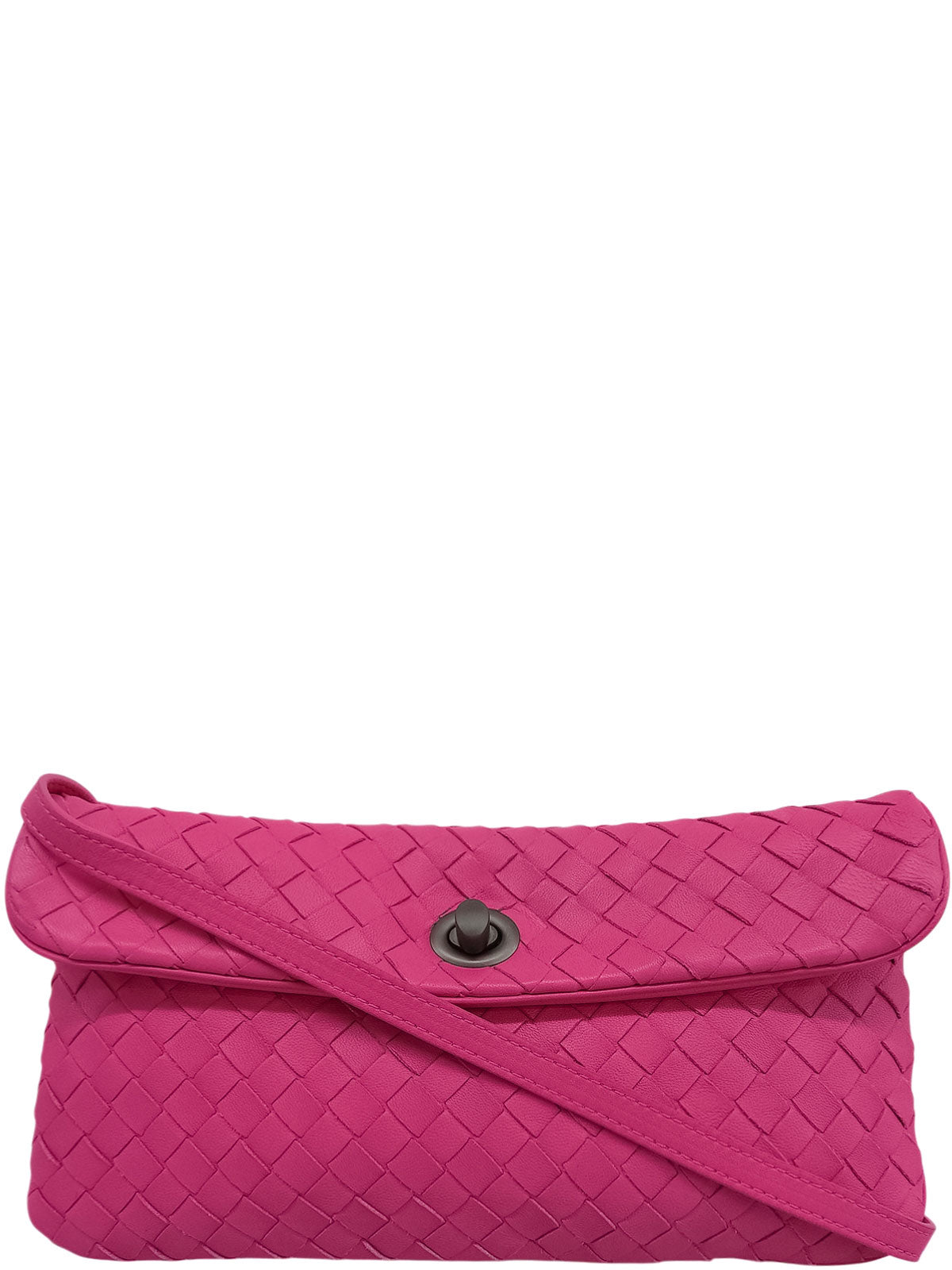 イントレチャートショルダーバッグ ピンク