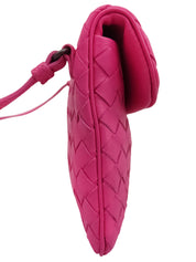 イントレチャートショルダーバッグ ピンク