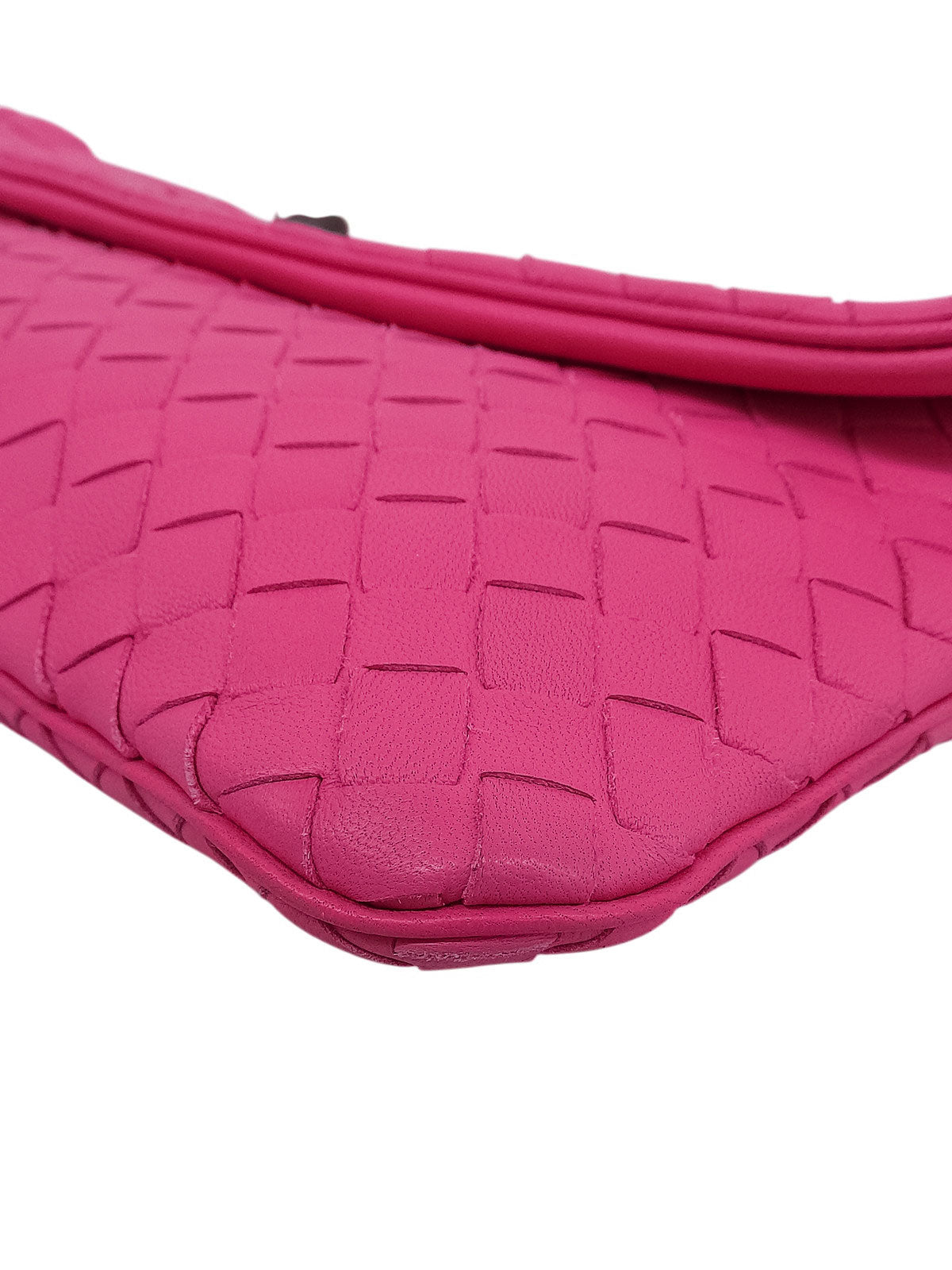 イントレチャートショルダーバッグ ピンク