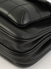 2003年頃製 チョコバー2.55ターンロックチェーンショルダーバッグ ブラック