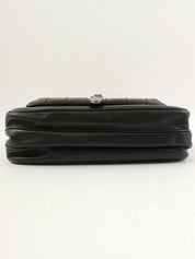 2003 Chocobar 2.55 Turn Lock Chain Shoulder Bag, Black