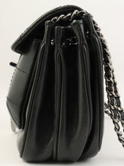 2003 Chocobar 2.55 Turn Lock Chain Shoulder Bag, Black