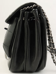 2003 Chocobar 2.55 Turn Lock Chain Shoulder Bag, Black