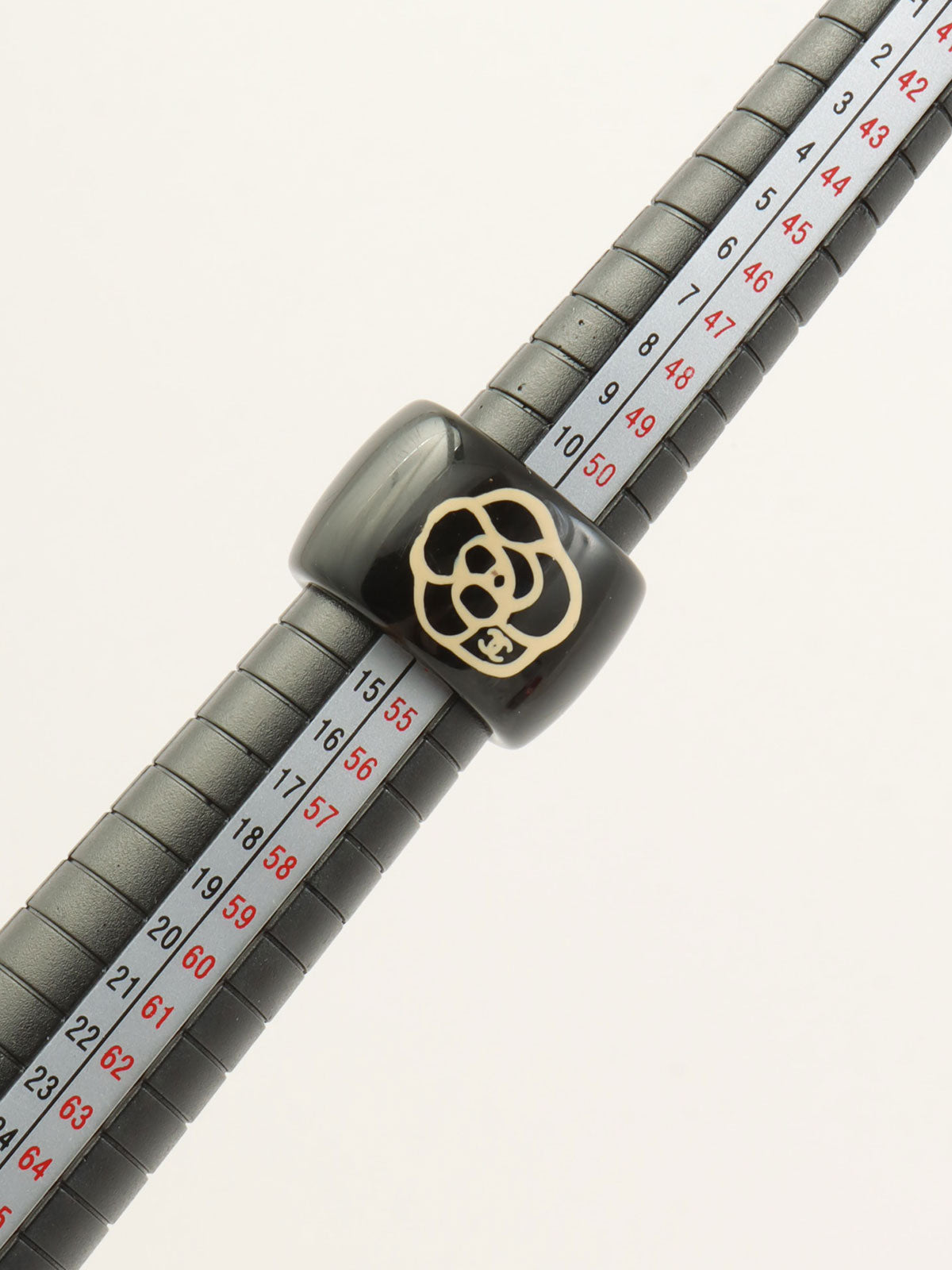 2003 Camellia CC Mark Ring Black/Beige