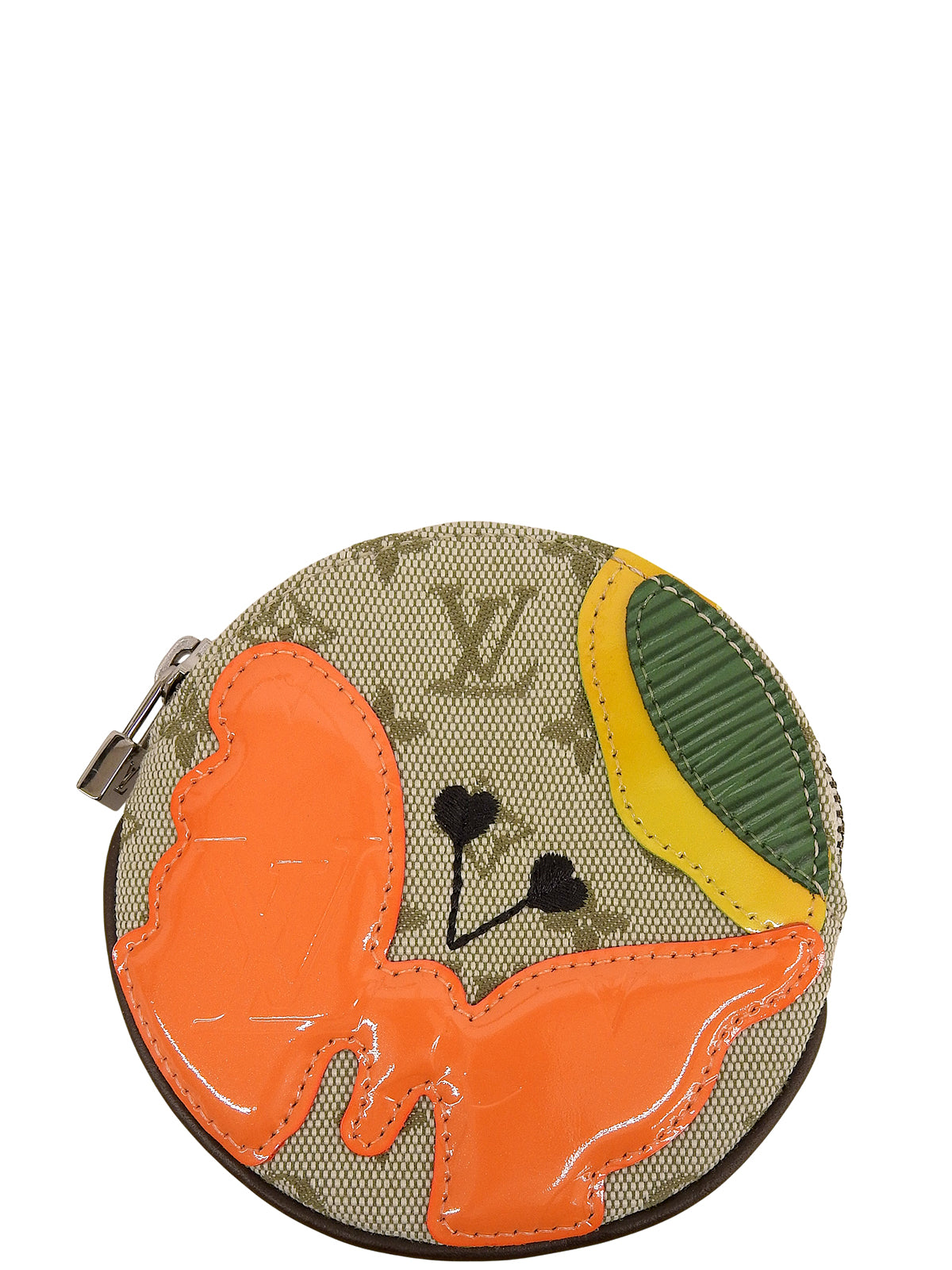 2002 Monogram Mini Renconte de Fe Porte 绿色/多色