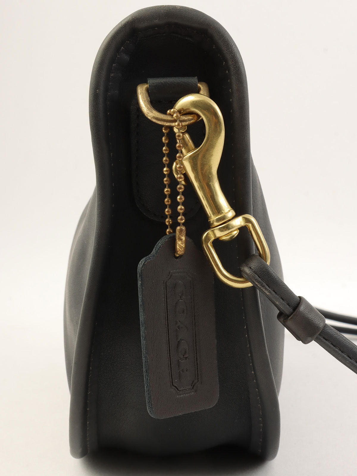 Logo Charm 单肩包 海军蓝