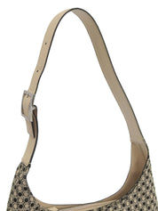 ガンチーニパターンワンショルダーバッグ ブラック/ベージュ