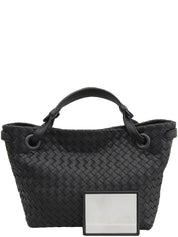 イントレチャートハンドバッグ ブラック