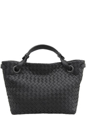 黑色编织手提包